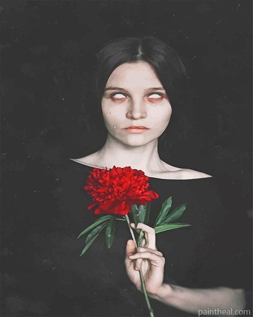Natalia Drepina Broken Flowers Painting By Numbers Kits