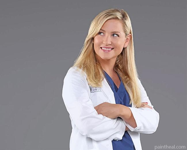 Jessica Capshaw Arizona Robbins Greys Anatomy Painting By Numbers Kits