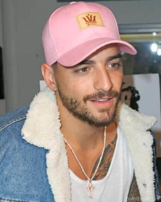 The Singer Maluma Painting By Numbers Kits