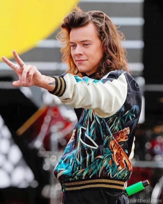 Swaggy Harry Styles Painting By Numbers Kits