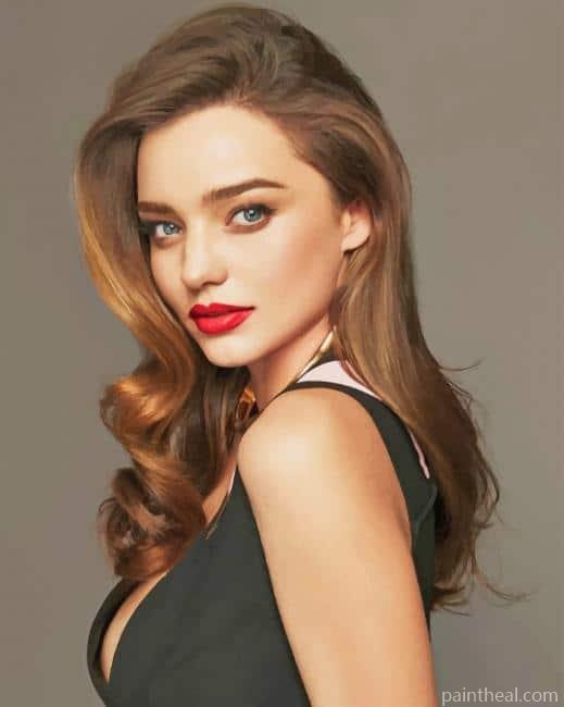 Gorgeous Miranda Kerr Painting By Numbers Kits