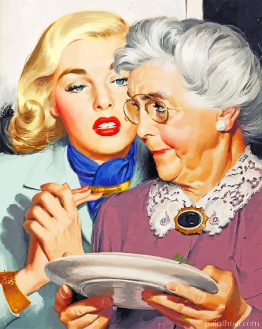 Classy Women Painting By Numbers Kits