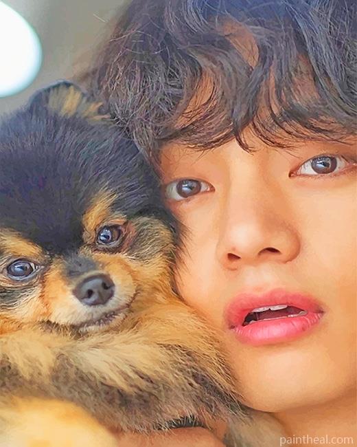 Tae And Yeontan Painting By Numbers Kits