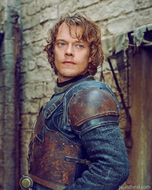 Theon Greyjoy Game Of Thrones Painting By Numbers Kits