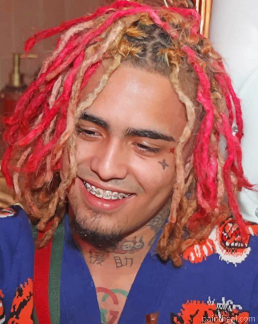 Lil pump Photoshoot Painting By Numbers Kits