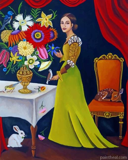Classy Woman Painting By Numbers Kits