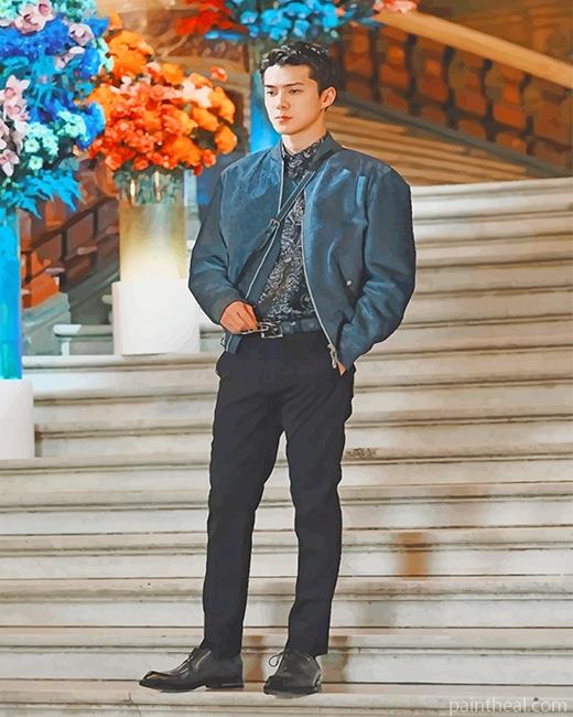 Sehun Paris Fashion Week Painting By Numbers Kits