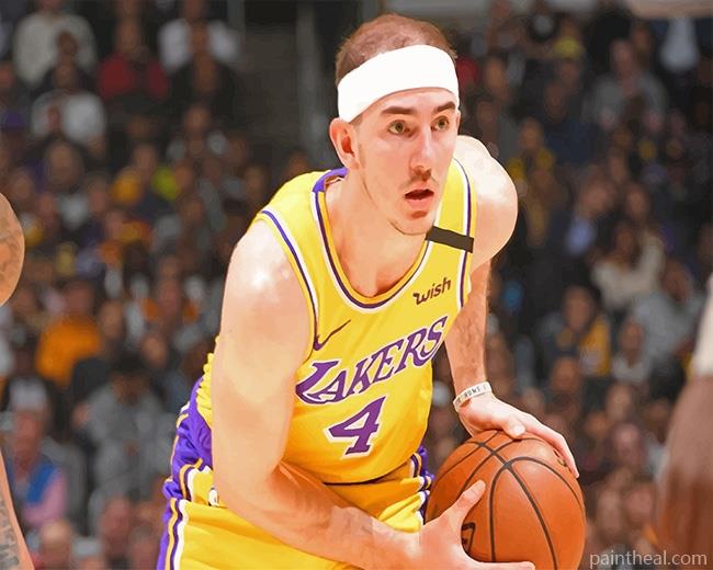 Alex Caruso Lakers Painting By Numbers Kits