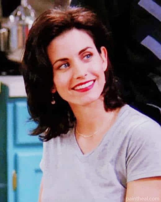 Monica Geller Friends Painting By Numbers Kits