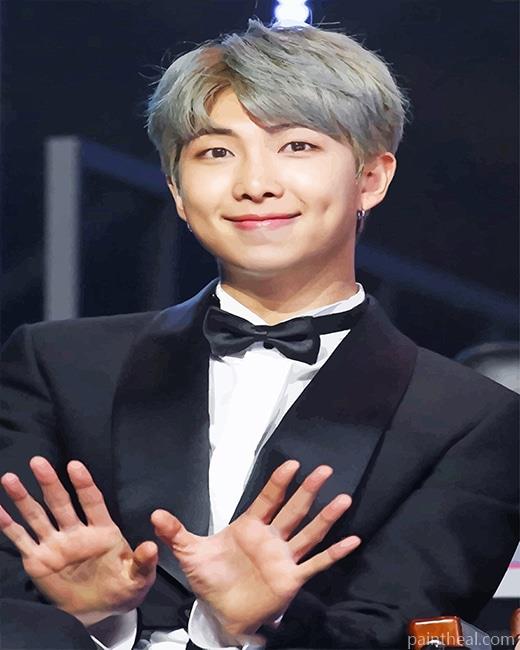 Rap Monster Kim Namjoon Painting By Numbers Kits