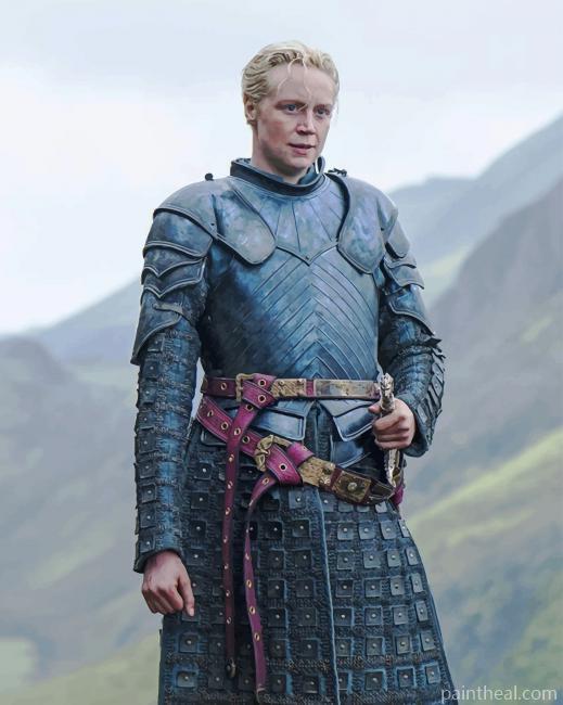 Brienne Of Tarth Game Of Thrones Painting By Numbers Kits