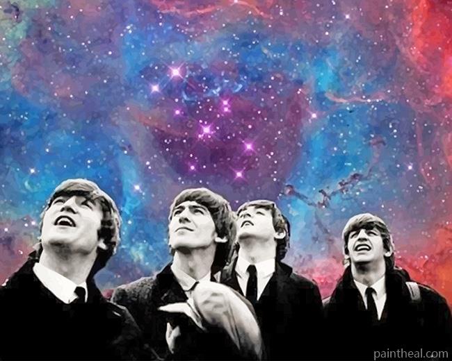 Galaxy Beatles Painting By Numbers Kits