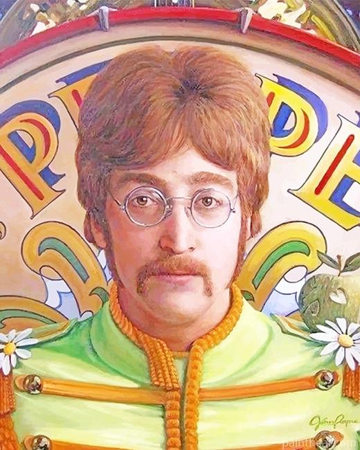 Aesthetic John Lennon Painting By Numbers Kits