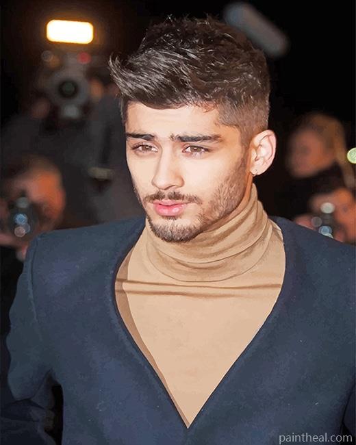 Cutie Zayn Malik Painting By Numbers Kits