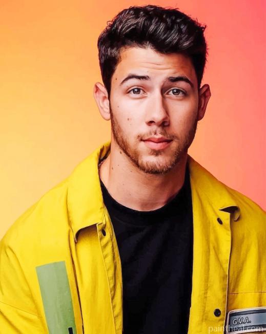 Nick Jonas Painting By Numbers Kits