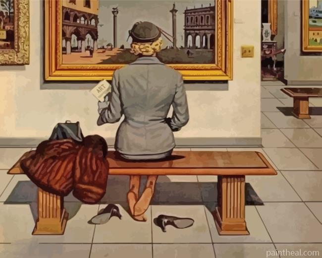 Stevan Dohanos Art lover Painting By Numbers Kits