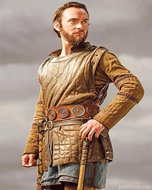 Vikings Cast Athelstan Painting By Numbers Kits