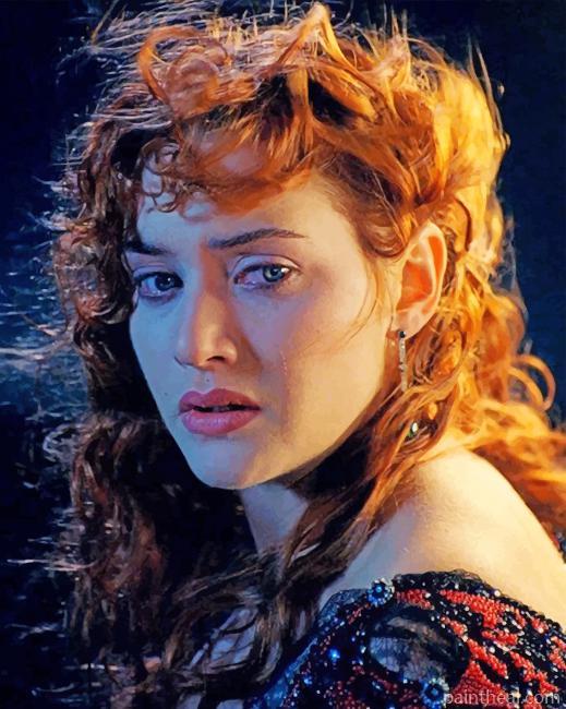 Kate Winslet Rose Painting By Numbers Kits