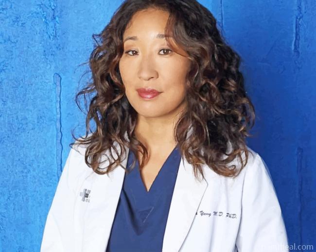 Cristina Yang Greys Anatomy Painting By Numbers Kits