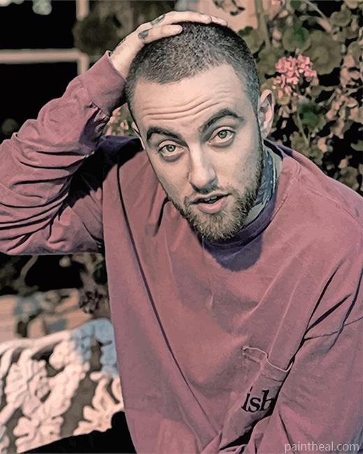 Mac Miller Painting By Numbers Kits