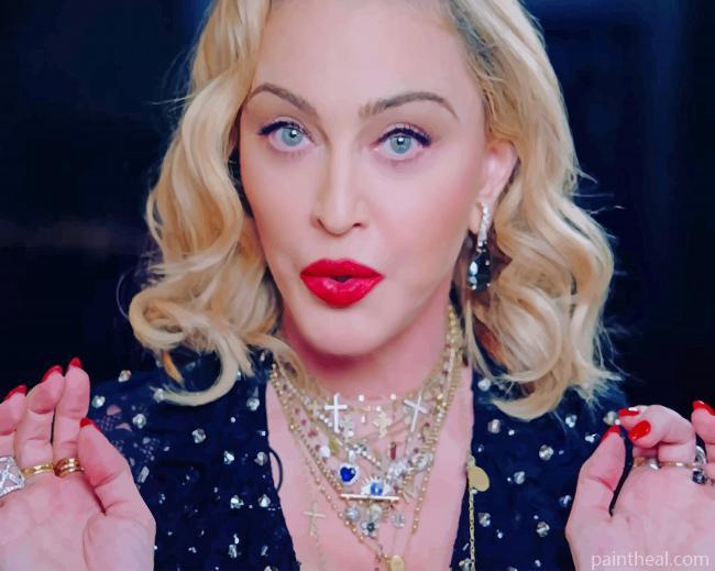 Madonna Queen Of Pop Painting By Numbers Kits