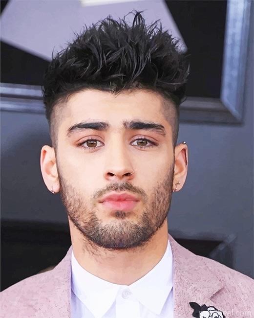 Zayn Malik One Direction Painting By Numbers Kits
