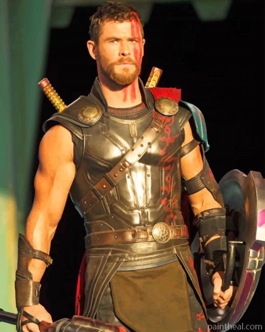 Thor Ragnarok Film Painting By Numbers Kits