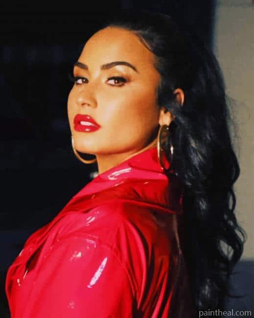 Demi Lovato Painting By Numbers Kits