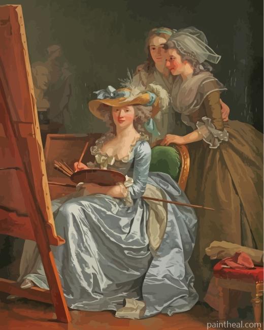 Women By Madame Le Brun Painting By Numbers Kits