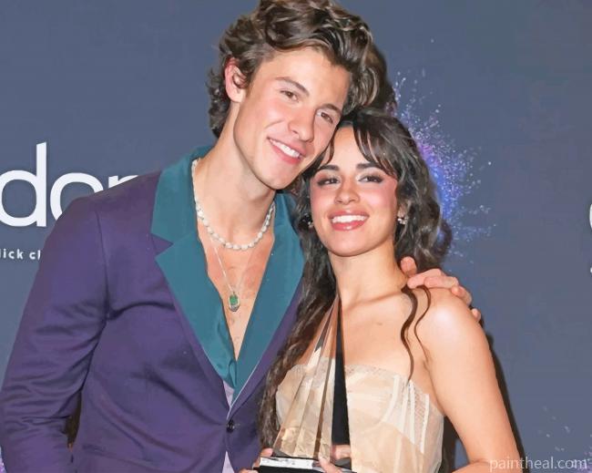 Shawn Mandes and Camila Cabello Painting By Numbers Kits