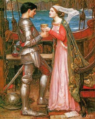 Tristam And Isolde Painting By Numbers Kits