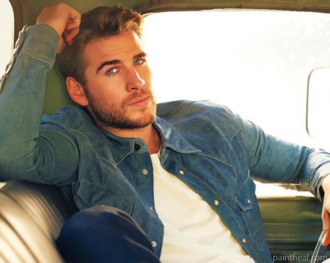 Liam Hemsworth Painting By Numbers Kits