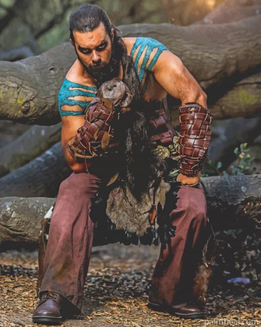 Khal Drogo GOT Painting By Numbers Kits