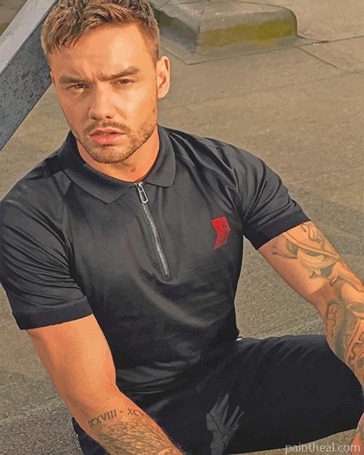 Liam Payne Singer Painting By Numbers Kits