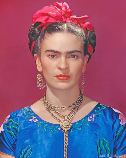 Painter Frida Kahlo Painting By Numbers Kits