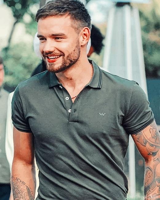 Liam Payne Tattoos Painting By Numbers Kits