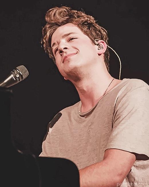 Charlie Puth On Stage Painting By Numbers Kits