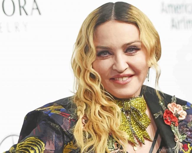 Madonna Painting By Numbers Kits