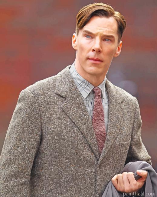 Benedict Cumberbatch Imitation Game Painting By Numbers Kits