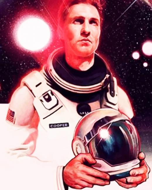 Matthew Mcconaughey Interstellar Painting By Numbers Kits