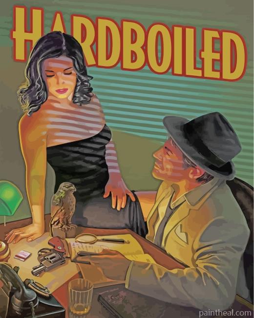 Hard Boiled Detective Painting By Numbers Kits