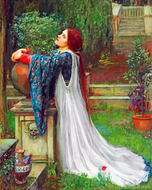 Isabella Or The Pot Of Basil Painting By Numbers Kits