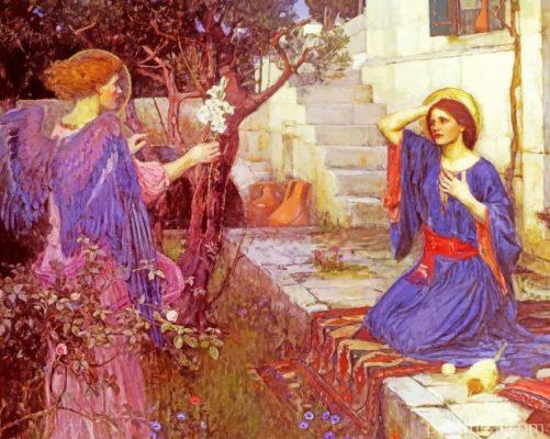 The Annunciation Painting By Numbers Kits