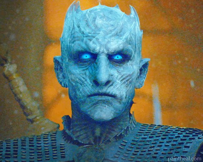 Night King GOT Painting By Numbers Kits