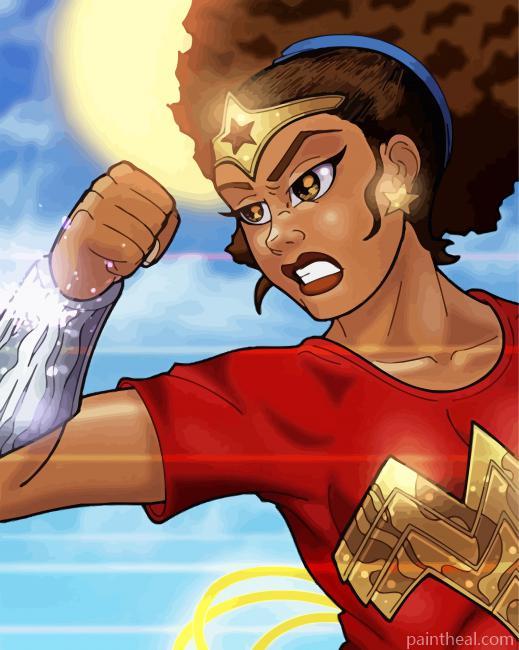 African American Wonder Painting By Numbers Kits
