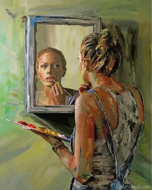 Woman Painting Painting By Numbers Kits