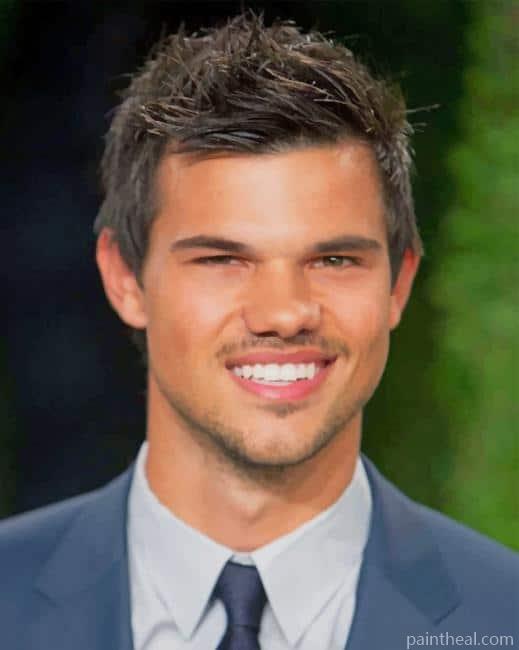 Taylor Lautner Painting By Numbers Kits