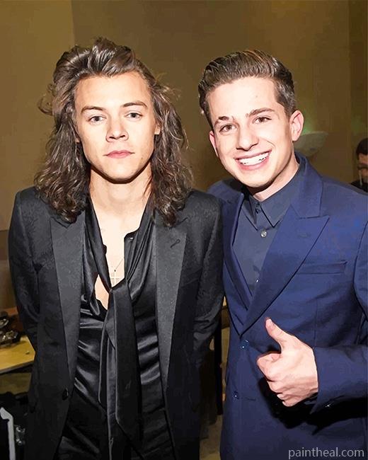 Charlie Puth And Harry Styles Painting By Numbers Kits