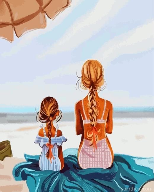 Aesthetic Sisters Painting By Numbers Kits