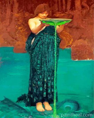 The Witch William Waterhouse Painting By Numbers Kits